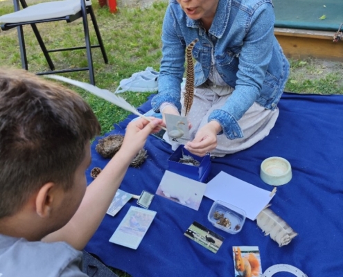 Dnes na zahradě školy proběhl Den zvířat