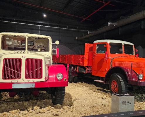 Kopřivnice, kde jsme navštívili Muzeum nákladních automobilů