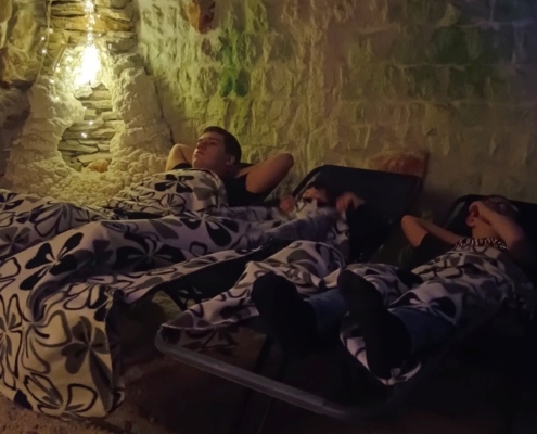 Relax třídy D v solné jeskyni