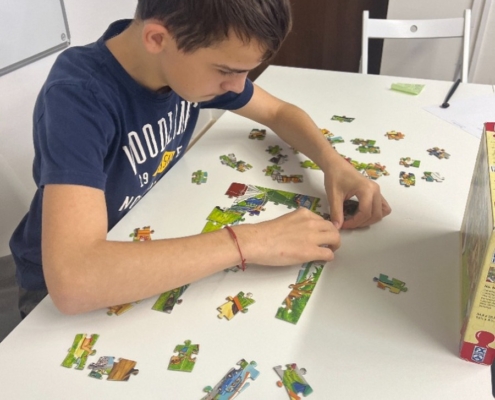 Školní kolo puzzliády probíhalo celé pondělní dopoledne