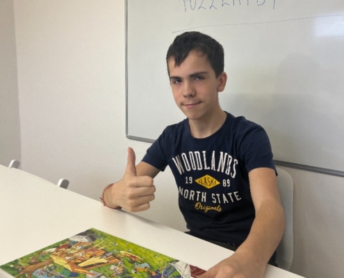 Školní kolo puzzliády probíhalo celé pondělní dopoledne