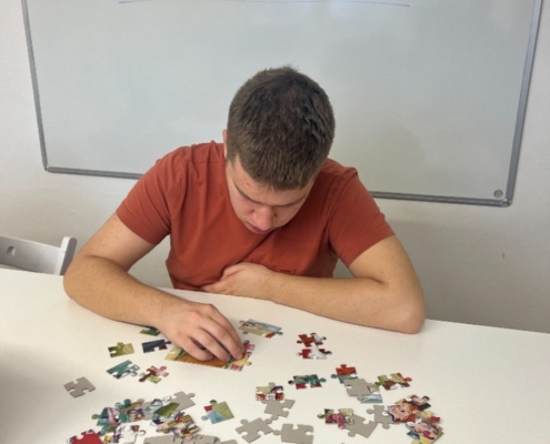 Školní kolo puzzliády probíhalo celé pondělní dopoledne