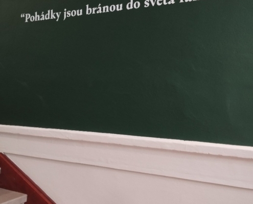 Včera jsme navštívili výstavu Pohádky v umění